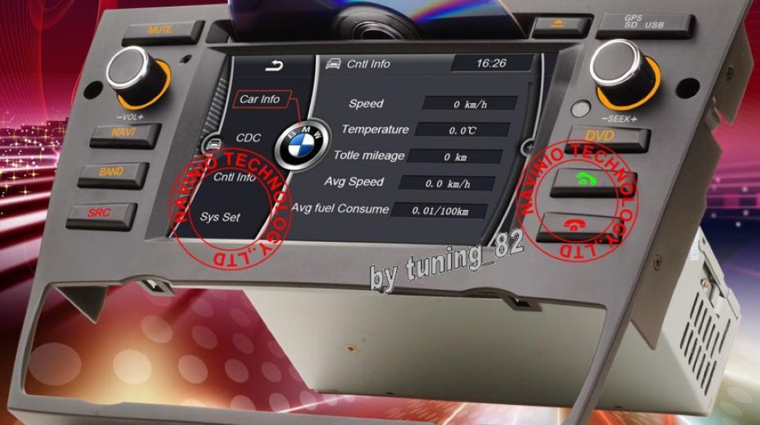 Navigatie Witson W2 D9749b Dedicata Bmw Seria 1 E81 Internet 3g Wifi Gps Dvd Carkit Model 2012