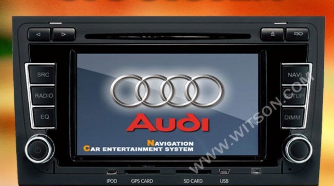 Navigatie WITSON W2 D9751A Dedicata Audi A4 Internet 3g Carkit CU Preluare Agenda Telefonica Model Premium 2013