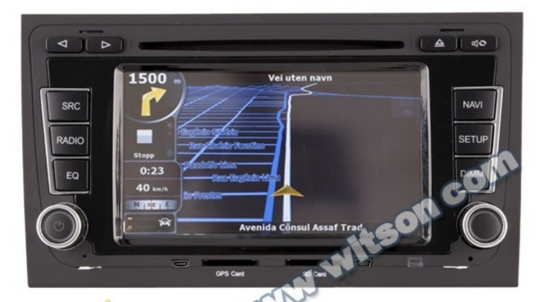 Navigatie WITSON W2 D9751A Dedicata Audi A4 Internet 3g Carkit CU Preluare Agenda Telefonica Model Premium 2013