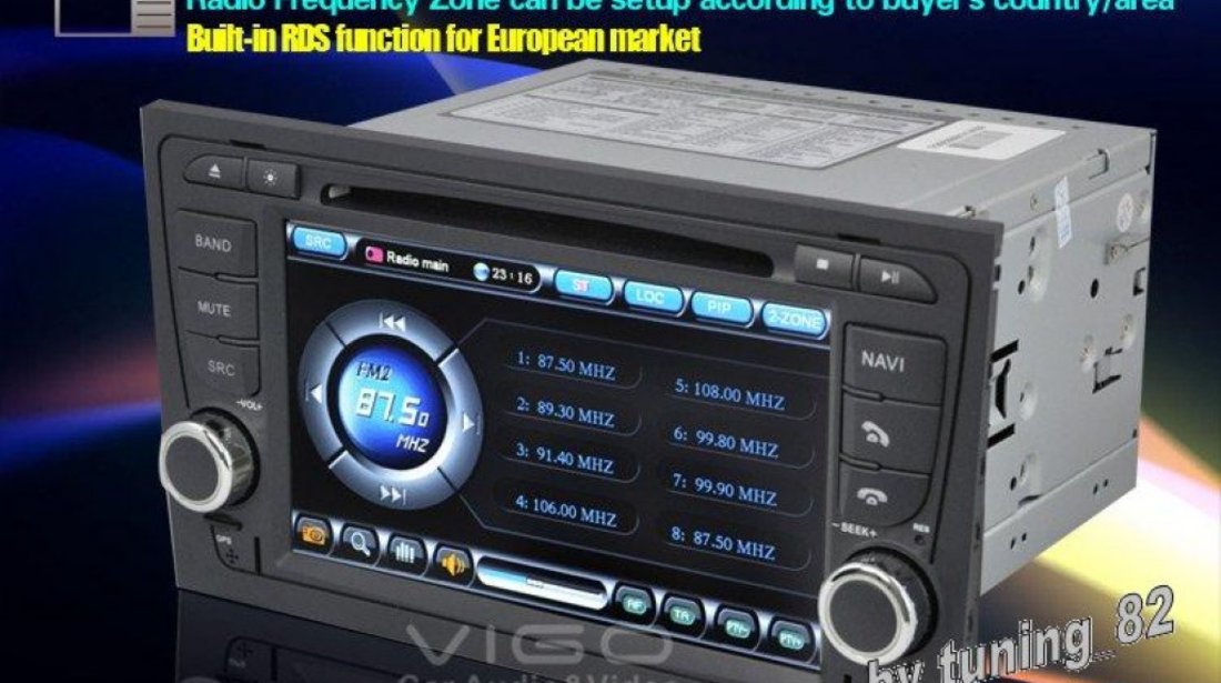 Navigatie WITSON W2-D9763A Dedicata SEAT EXEO Internet 3g Wifi Gps Dvd Carkit Model 2012