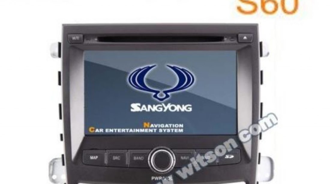 Navigatie Witson W2 D9962S Dedicata Ssangyong Korando Actyon Internet 3g Wifi Dvd Gps Carkit Tv Comenzi Pe Volan Model 2013