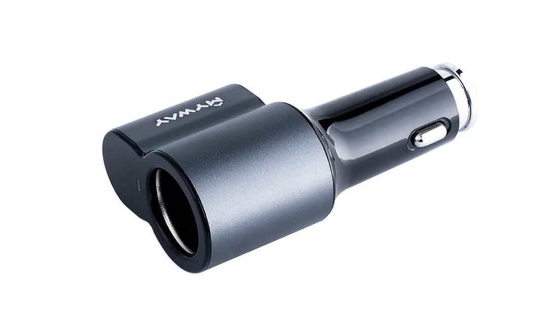 Încărcător 12/24v 3x Usb Auto-id Max 5.1a Cu Priză Brichetă + Cablu Usb&gt; Usb-c Maway 63003