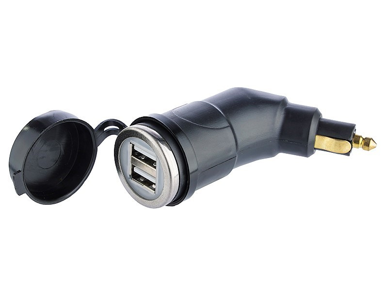 Încărcător 2x Usb 3.3a Cu Mufă Din Carmotion 63200