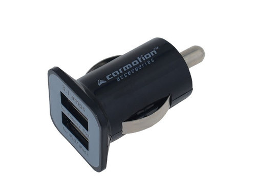 Încărcător 2x Usb, 3100 Ma, Pentru Brichetă 12/24v Carmotion 58617