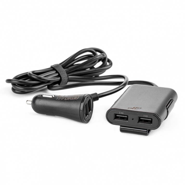 Încărcător De Telefon Față-spate Cu Prelungitor 4 Usb Amio 01986