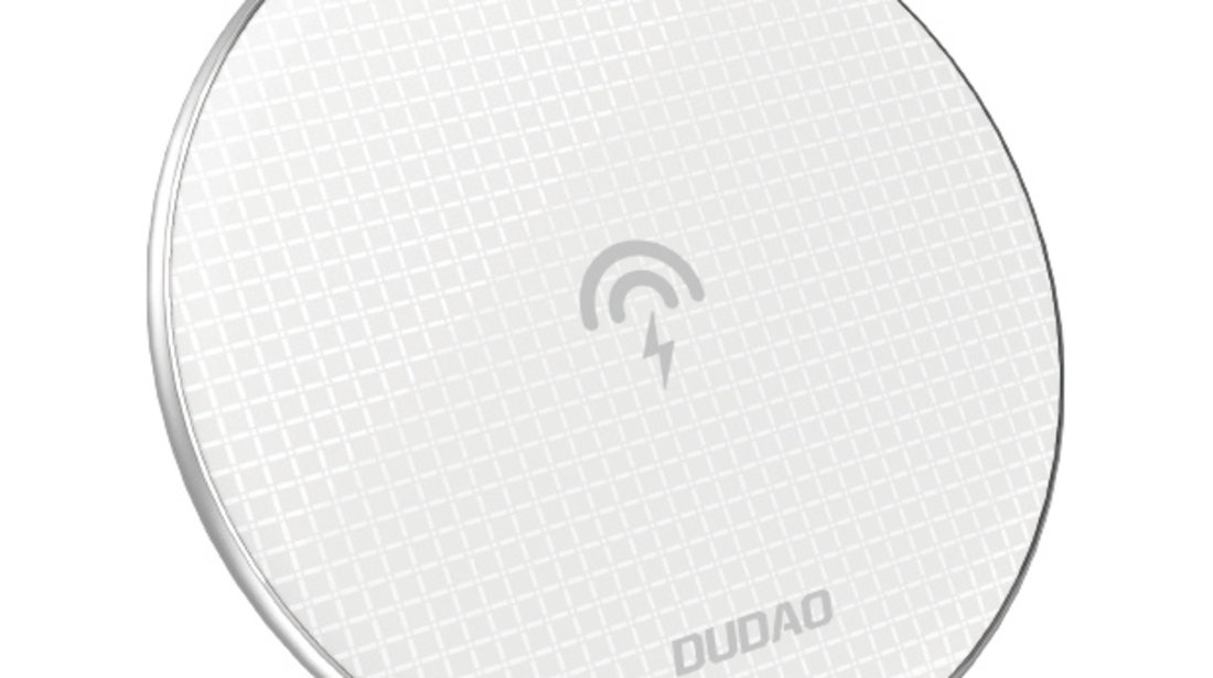 Încărcător Fără Fir Elegant Dudao Ultra-subțire De 10 W Qi Alb (A10B Alb)