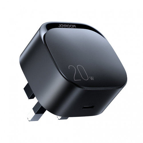 Încărcător Mic Rapid USB Tip C PD 20 W Mufă UK Negru (L-P210) Joyroom L-P210 BLACK