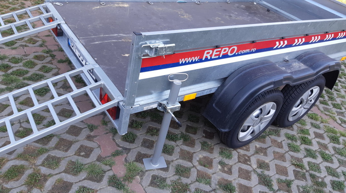 Închiriez/ inchiriere remorca auto usoara 750 kg transport ATV marfa 260cm x 135 cm