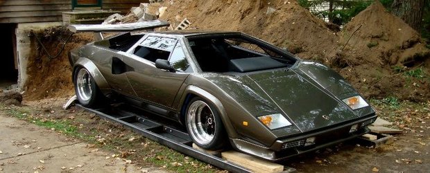 Nebun dupa Lamborghini: si-a facut propriul Countach in subsolul casei