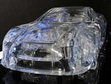 Nebunia continua: Lexus LFA ajunge sculptura