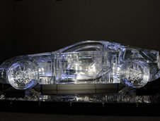 Nebunia continua: Lexus LFA ajunge sculptura