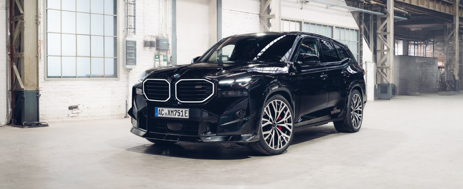 Nemtii au terminat de tunat primul BMW XM din istorie. SUV-ul care concureaza cu Lamborghini Urus se lauda acum cu jante pe 23 de inch si un total de 751 CP Nemtii au terminat de tunat primul BMW XM din istorie. SUV-ul care concureaza cu Lamborghini Urus se lauda acum cu jante pe 23 de inch si un total de 751 CP