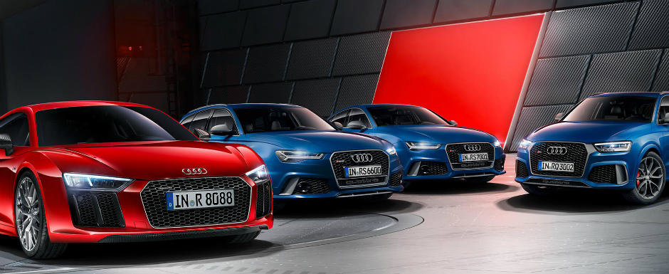 Nemtii de la Audi devin agresivi. Numarul modelelor RS se va dubla in urmatoarele 18 luni