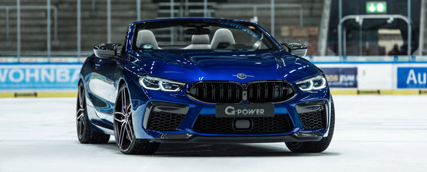 Nemtii de la G-Power au terminat de tunat primul BMW M8 din istorie. Motorul V8 scoate acum 820 de cai si 1.000 de Nm