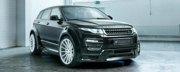 Nemtii de la Hammann propun modificari cosmetice si mai multa putere pentru Range Rover-ul Evoque