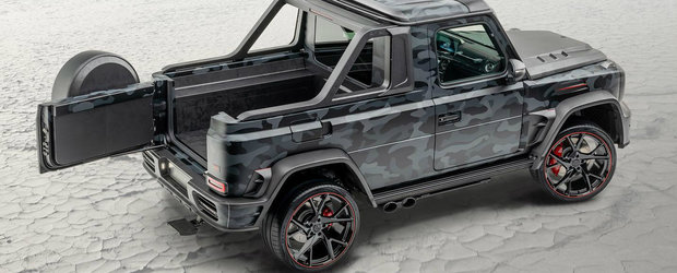 Nemtii de la Mansory au terminat de tunat noul G-Class. Off-roader-ul de la Mercedes e acum de nerecunoscut