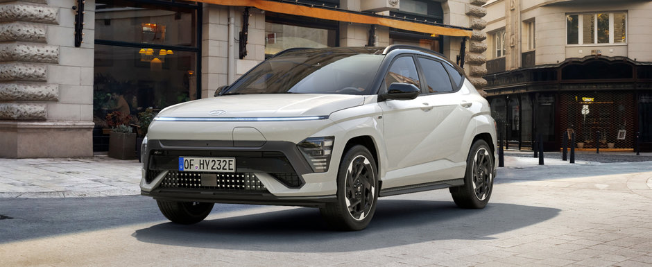 Nemtii de la Volkswagen ar trebui sa ia notite! Hyundai prezinta oficial noul Kona Electric N Line, probabil cel mai spectaculos SUV de dimensiuni mici din lume