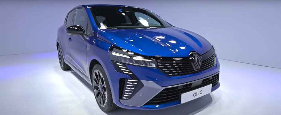 Nemtii de la Volkswagen ar trebui sa ia notite! Renault prezinta oficial noul Clio Facelift, probabil cel mai spectaculos model de dimensiuni mici din lume. Cum arata in realitate