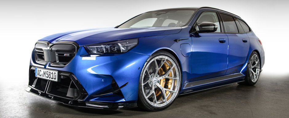Nemtii s-au apucat de tunat noul BMW M5 Touring. Primele imagini si detalii oficiale au fost publicate chiar acum Nemtii s-au apucat de tunat noul BMW M5 Touring. Primele imagini si detalii oficiale au fost publicate chiar acum