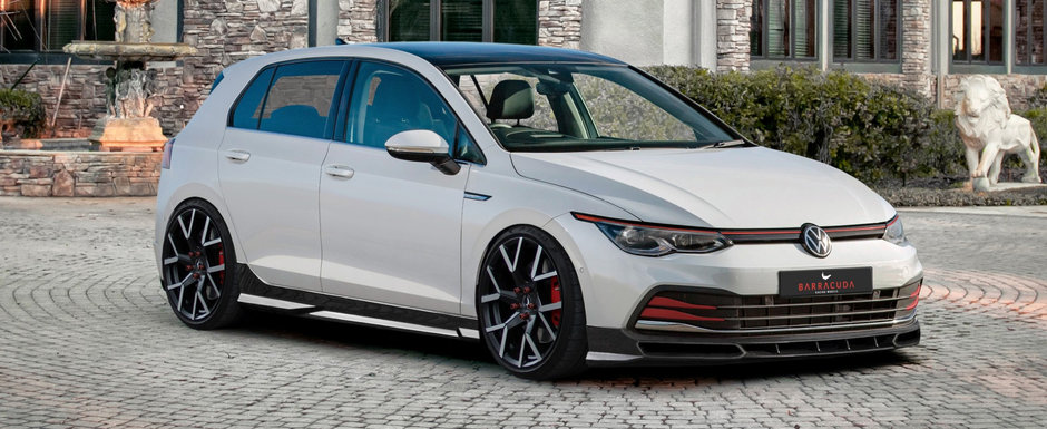 Nemtii s-au apucat de tunat noul Golf 8. Au inceput prin a schimba suspensia si monta jante pe 19 inch Nemtii s-au apucat de tunat noul Golf 8. Au inceput prin a schimba suspensia si monta jante pe 19 inch
