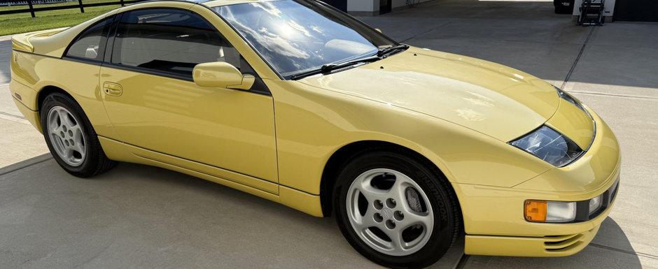Nemtii se uitau la ea ca la un OZN. Masina din 1990 are motor cu doua turbine, suspensie ajustabila si directie pe toate cele patru roti