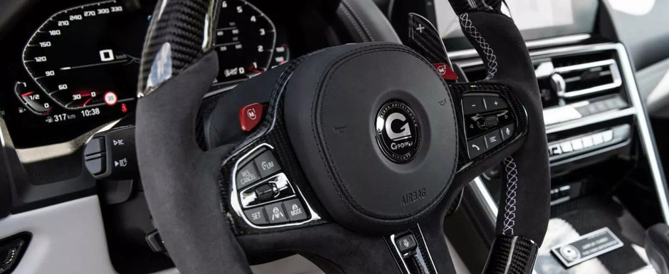 Nemtii si-au facut de cap cu noul M8 Gran Coupe. Super coupe-ul cu patru portiere de la BMW a fost transformat intr-o racheta cu 900 de cai si 1.050 Nm Nemtii si-au facut de cap cu noul M8 Gran Coupe. Super coupe-ul cu patru portiere de la BMW a fost transformat intr-o racheta cu 900 de cai si 1.050 Nm