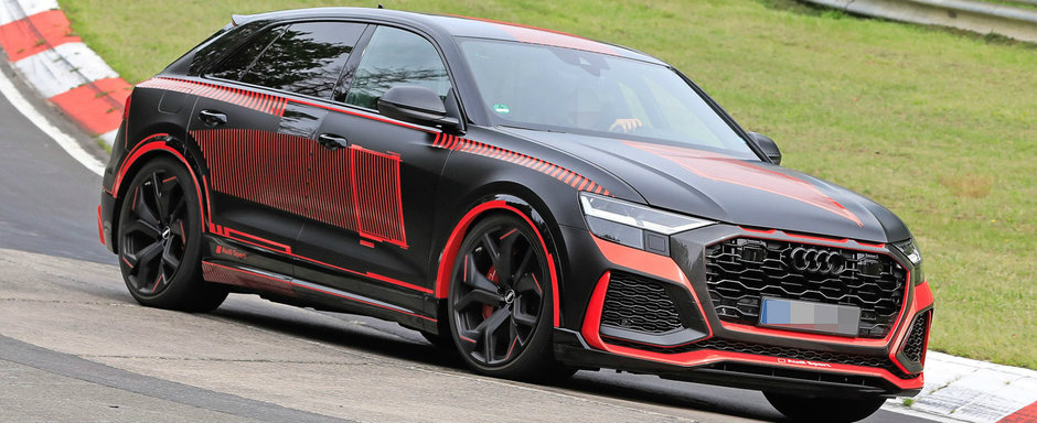 Nici n-a fost lansat ca a si stabilit un record. AUDI RS Q8 este cel mai rapid SUV de pe Nurburgring