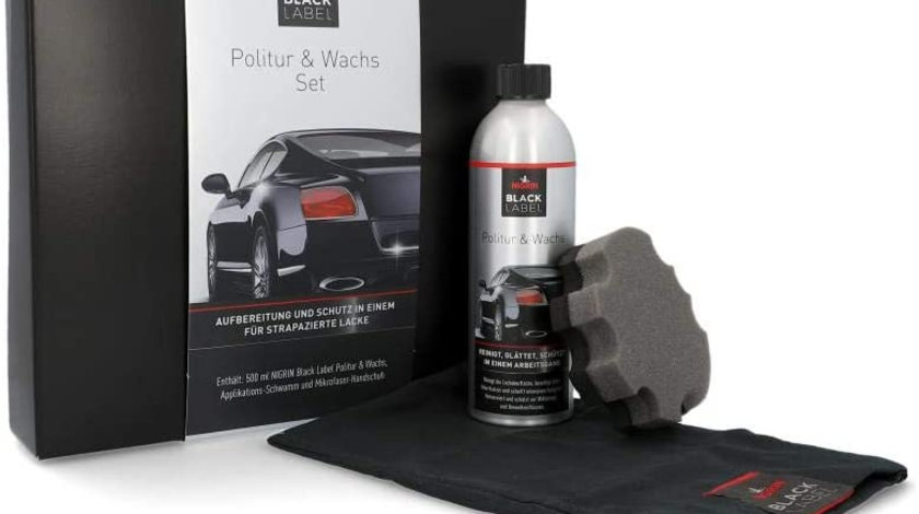 Nigrin Black Label Kit Polish + Ceara 72055