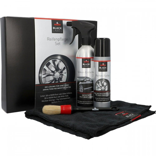Nigrin Black Label Set Curatat Si Intretinere Anvelope 72058