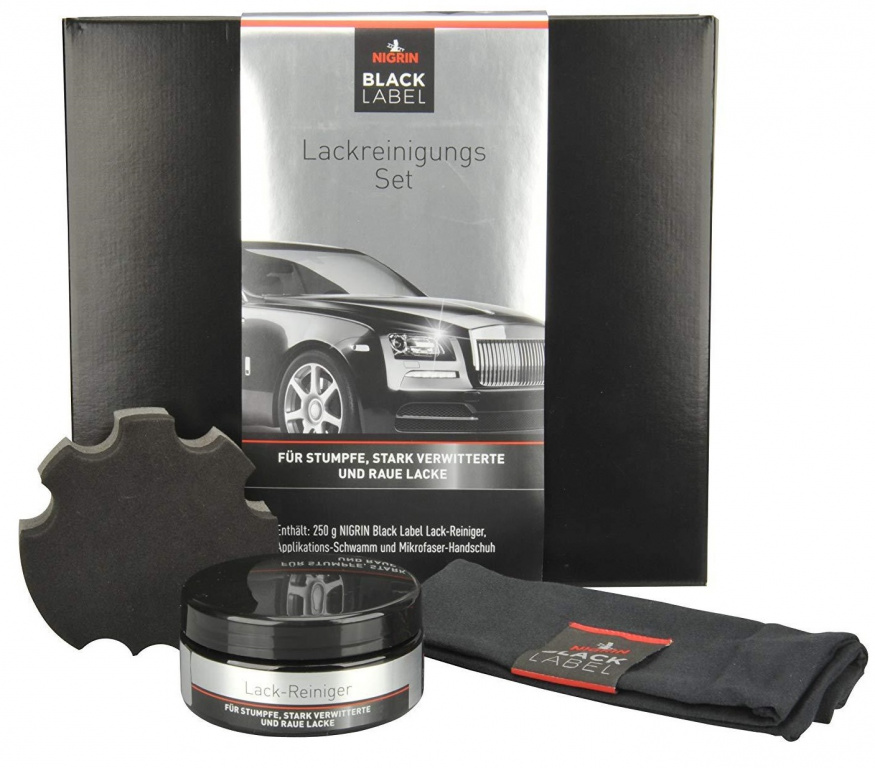 Nigrin Black Label Set Curatat Vopsea / Lac Auto 72054