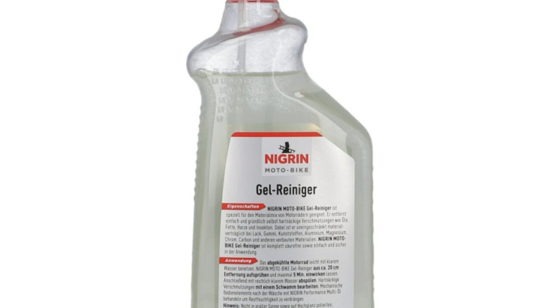 Nigrin Moto-Bike Gel Curățare Motocicletă 750ML 20615