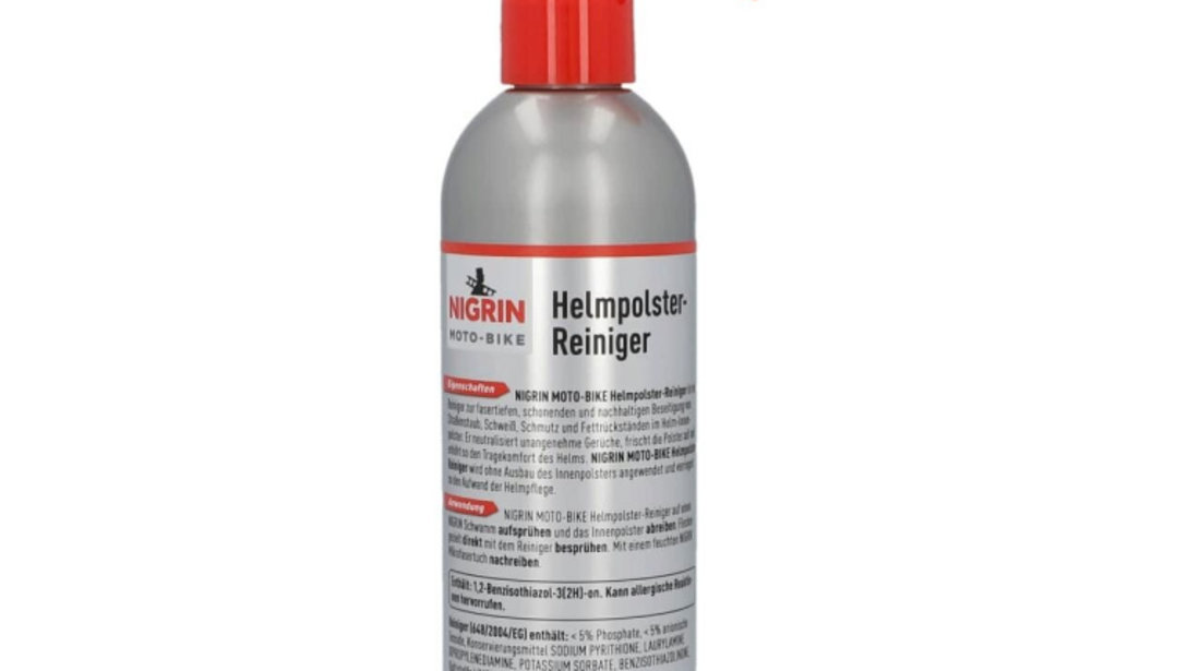 Nigrin Moto-Bike Soluție Curățare Cască Motocicletă 300ML 20618