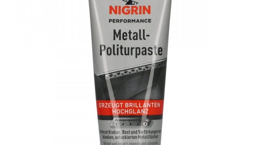 Nigrin Pasta Lustruire Metal 75ML 74028