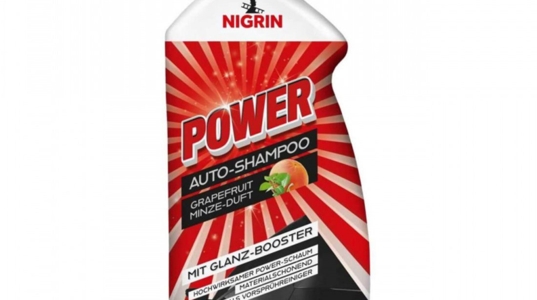 Nigrin Sampon Auto Power Auto Cu Efect De Stralucire 1L 20724