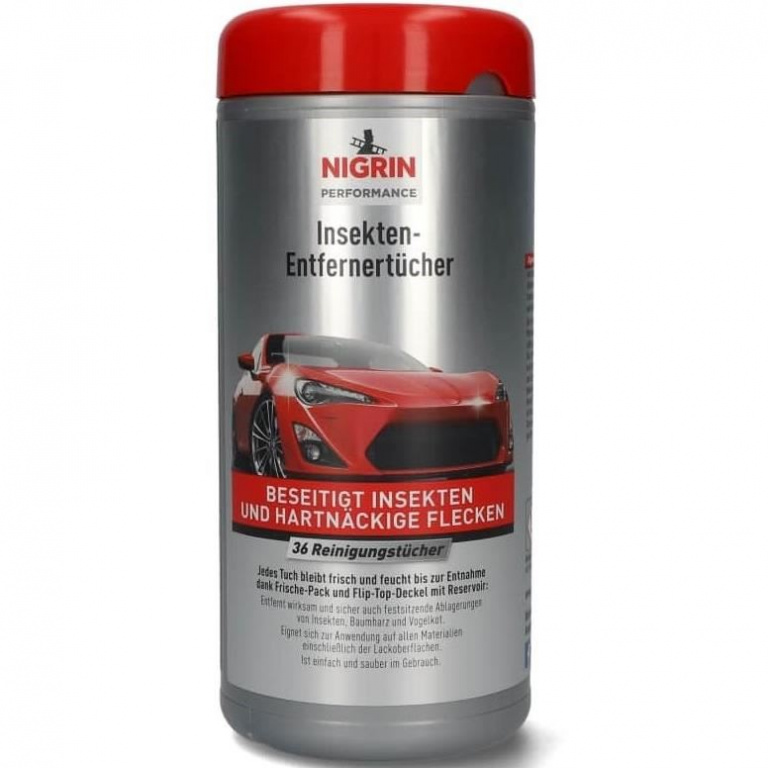 Nigrin Servetele Umede Pentru Indepartarea Petelor De Insecte 36 Buc 74649