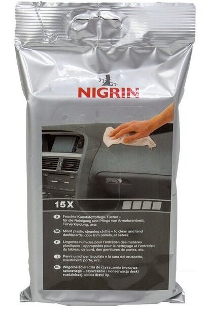 Nigrin Set 15 Buc Setvetele Intretinere Curatat Si Stergere Bord 74152