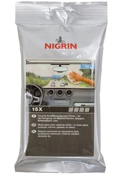 Nigrin Set 15 Buc Setvetele Intretinere Curatat Si Stergere Geamuri 74150
