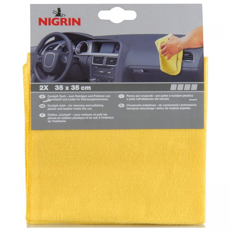 Nigrin Set 2 Buc Lavetă Pentru Curățare Bord 35 x 35 cm 71101