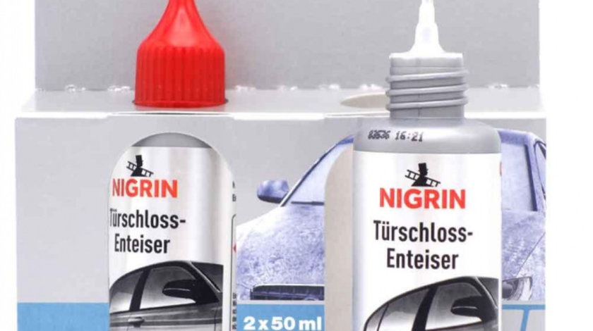 Nigrin Set 2 Buc Solutie Dezghetat Yale -50°C 2X50ML 74047