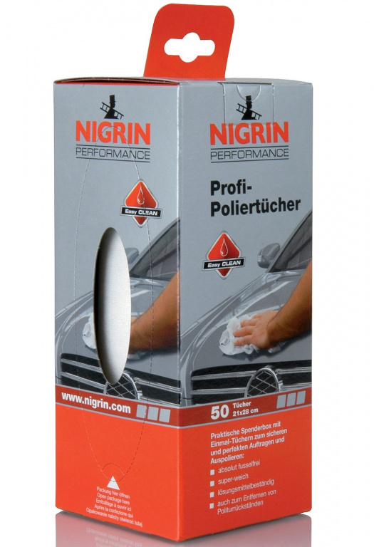 Nigrin Set 50 Buc Laveta Lustruit Caroseria 21X28CM 73898