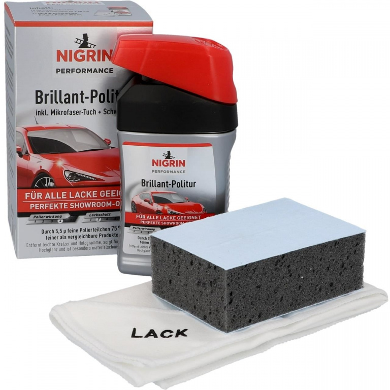 Nigrin Set Pentru Polisat Brilliant 300ML 72970