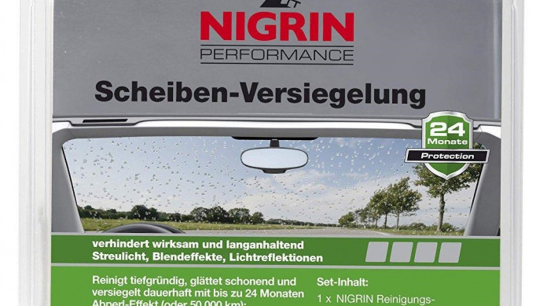 Nigrin Set Tratament Hidrofob Protectie Parbriz 73905