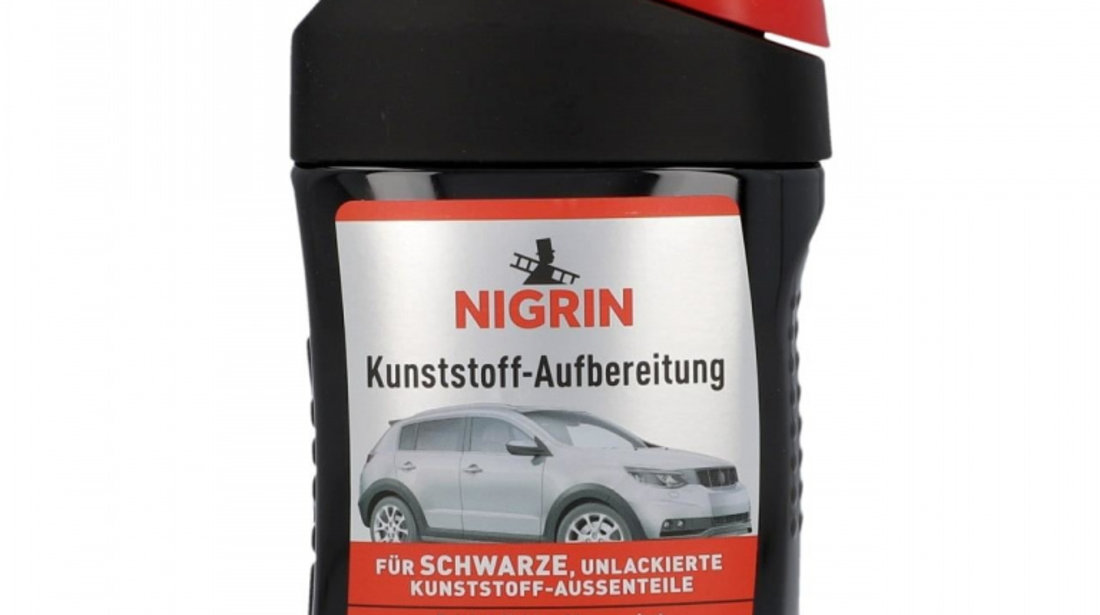 Nigrin Solutie Protectie Plastic Bara Protectie Negru 300ML 72939