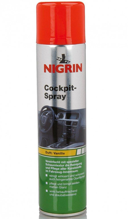 Nigrin Spray Curatat Bord Vanilie 400ML 74062