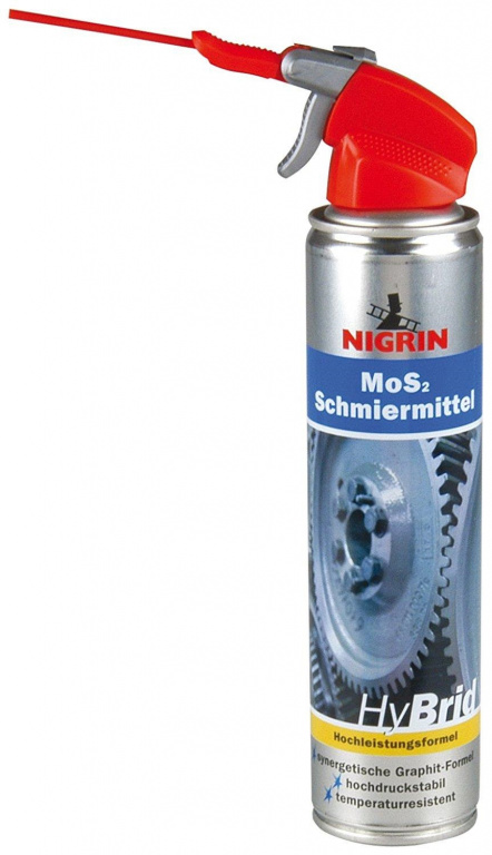 Nigrin Spray Lubrifiant Grafit Hybrid MoS2 400ML 72230