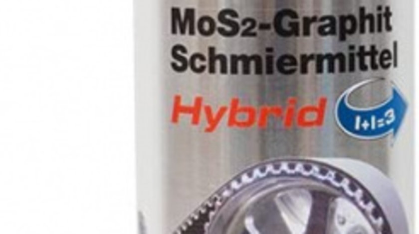 Nigrin Spray Lubrifiant Grafit Hybrid MoS2 400ML 72230