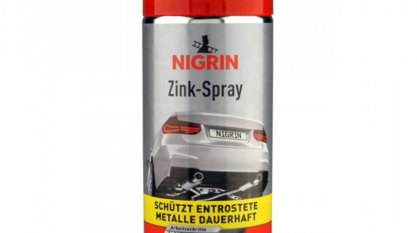 Nigrin Spray Protectie Rugina Cu Zinc 400ML 72286