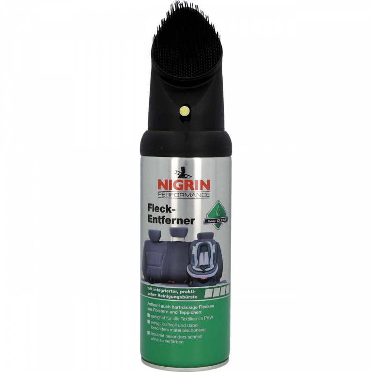 Nigrin Spray Spuma Cu Perie Pentru Curatare Tapiterie 300ML 74598