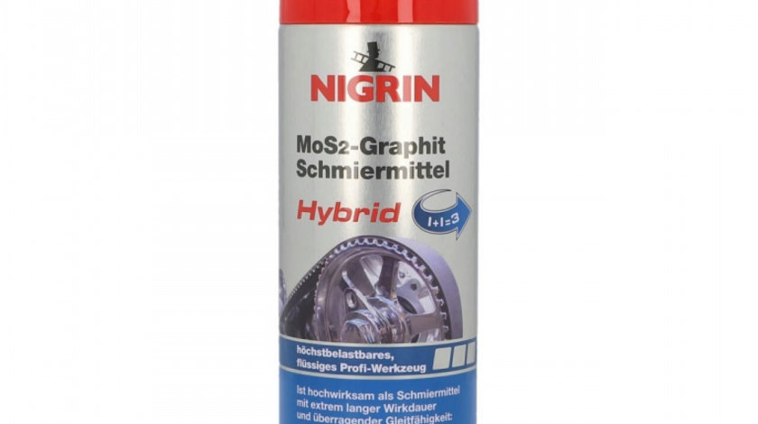 Nigrin Spray Ulei Grafitat MoS2 Cu Formula Hybrid 250ML 74194