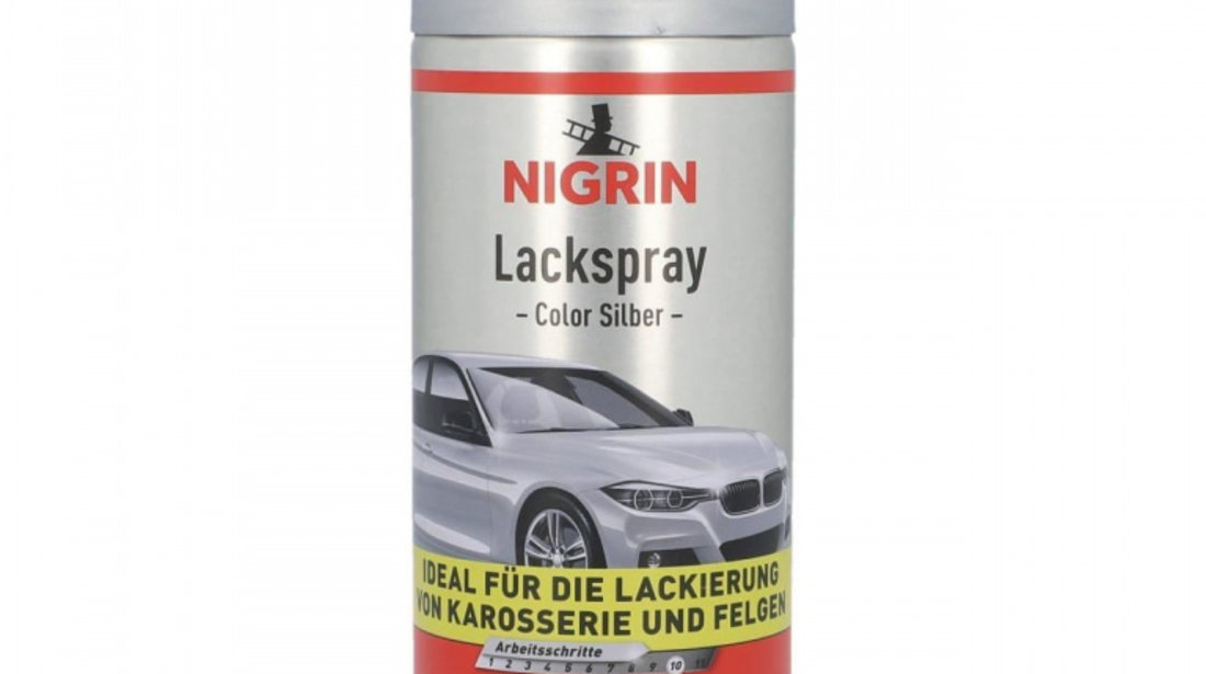 Nigrin Spray Vopsea Argintiu 400ML 74110